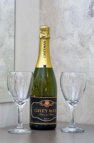 Отель Hotel Fobra Подгорица Двухместный номер Делюкс с 2 отдельными кроватями-20